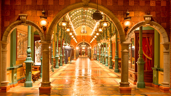 Discovery arcade, Parque Disneyland