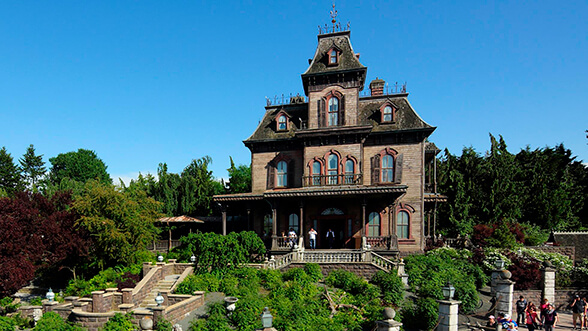 Atracción Phantom Manor, Parque Disneyland