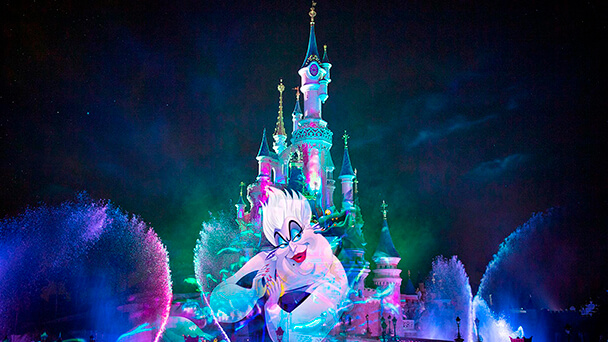 Espectáculo Nocturno Halloween Disneyland Paris.