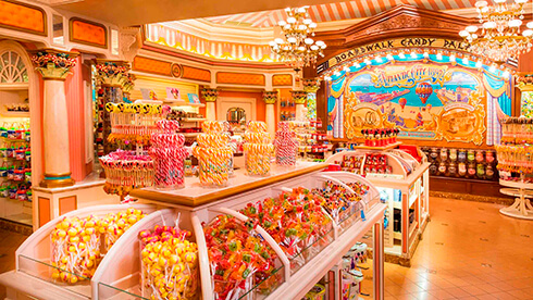 Boardwalk Candy Palace: ¡Descubre esta maravillosa tienda en Main Street U.S.A.!