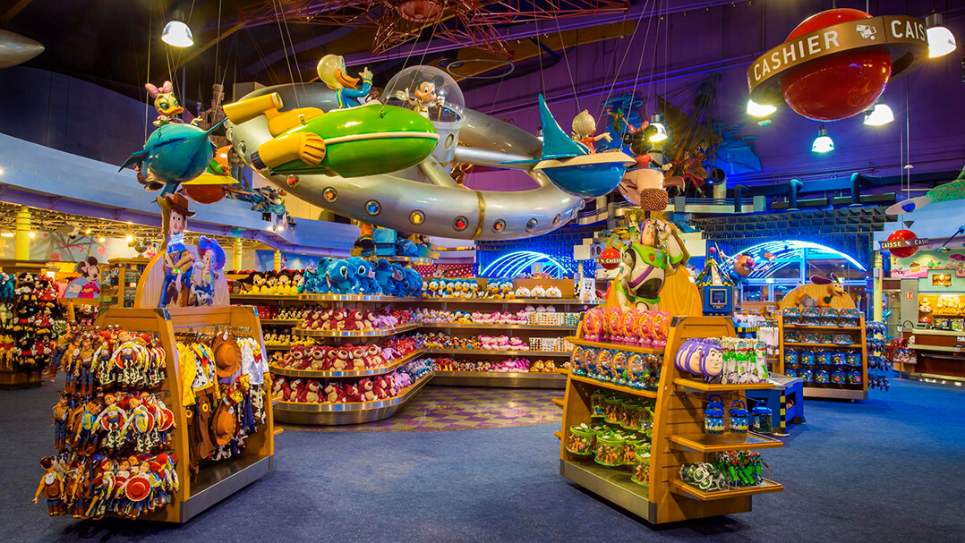 Tienda Disney store.