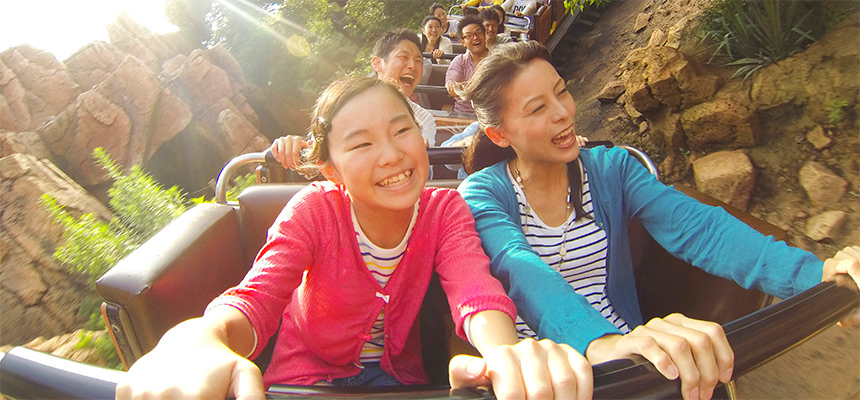 Big Thunder Mountain es una atracción para toda la familia.