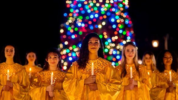 Candlelight Processional - Navidad en Walt Disney World Resort.