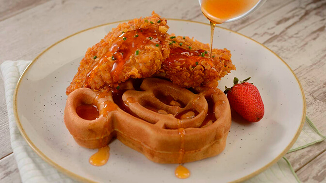 ¡No te pierdas los Gofres de Grand Floridian Café.